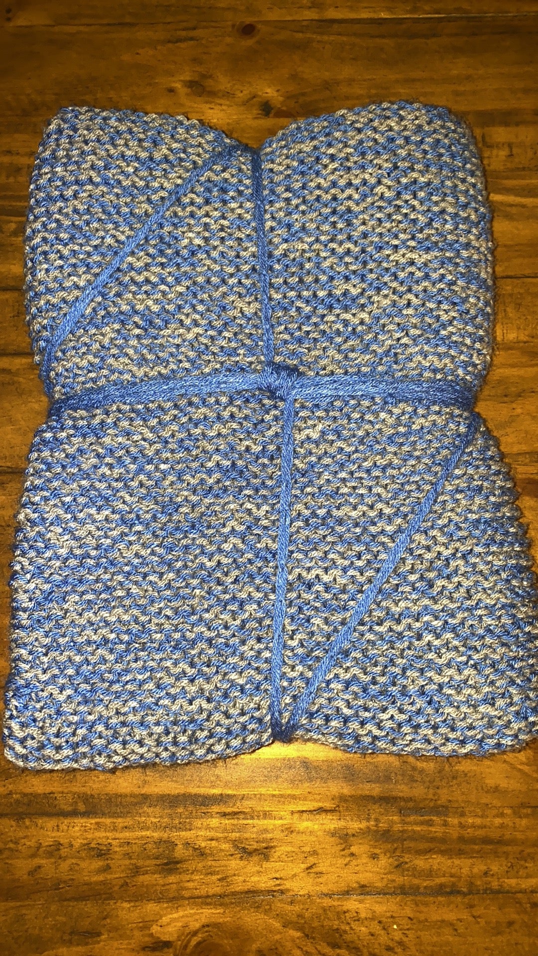 Hand-knitted Blanket
